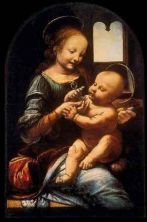 Haga click para ver la imagen ampliada madonna benois hacia 1475-1478.jpg